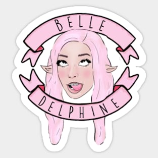 Belle Delphine Memes Sticker